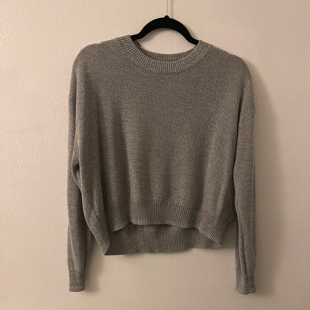 Knit Grey Long Sleeve